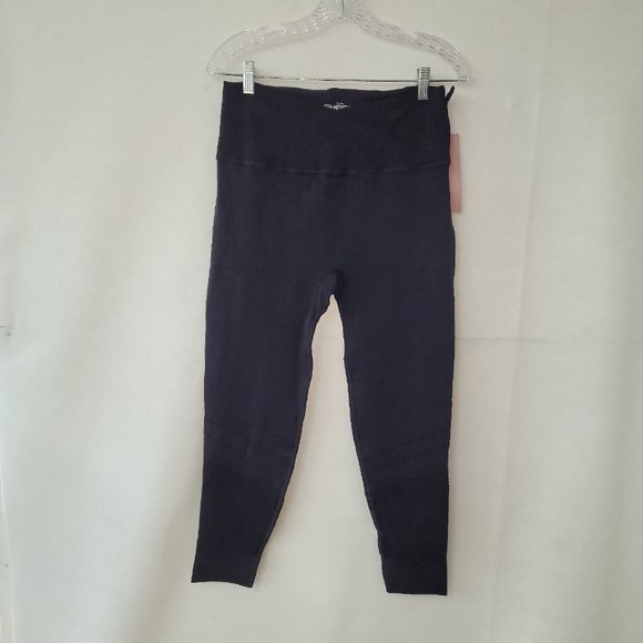 SHEFIT Seamless Athletic Cross Waist‎ Leggings Womens Size 1Luxe Black NWT - Picture 2 of 12